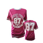 VARSITY T-SHIRT BURGUNDY